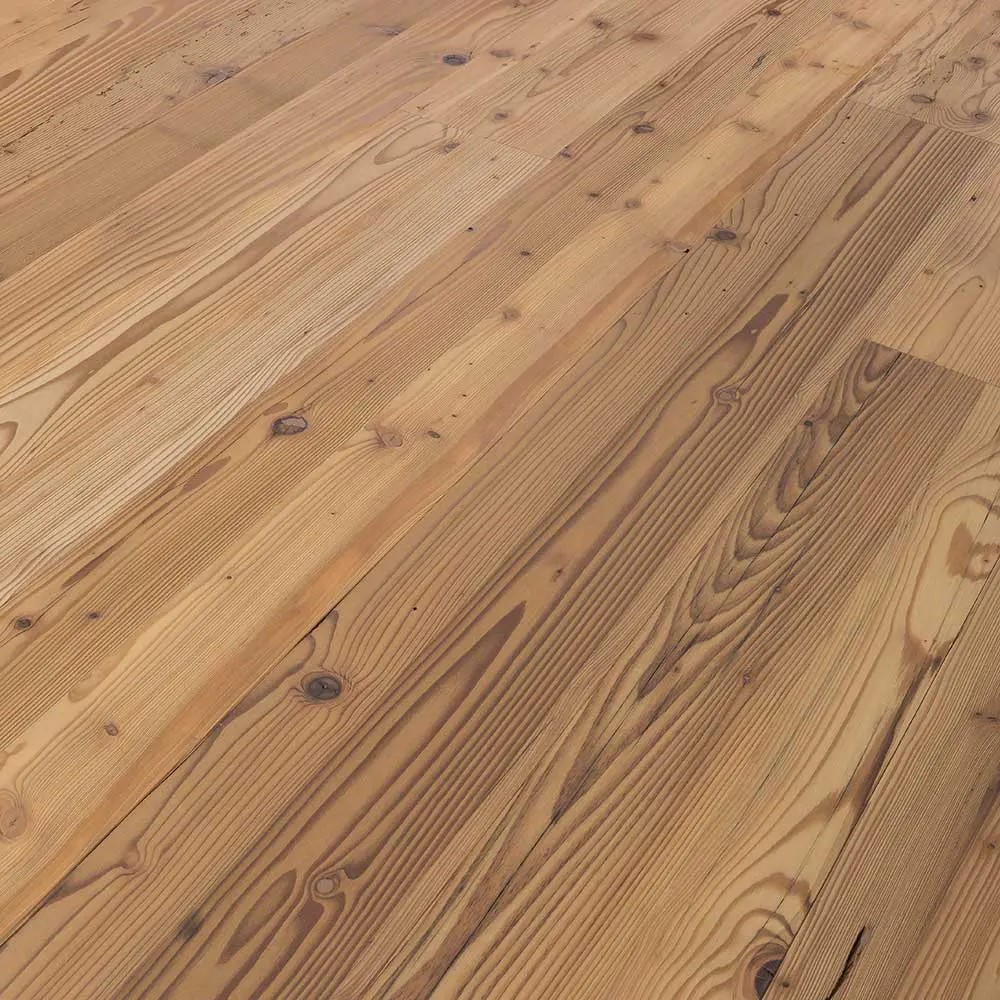 Neue Würde für altes Holz: moderne Altholzböden - Nadelholz - Mehrblatt - rustic gebürstet