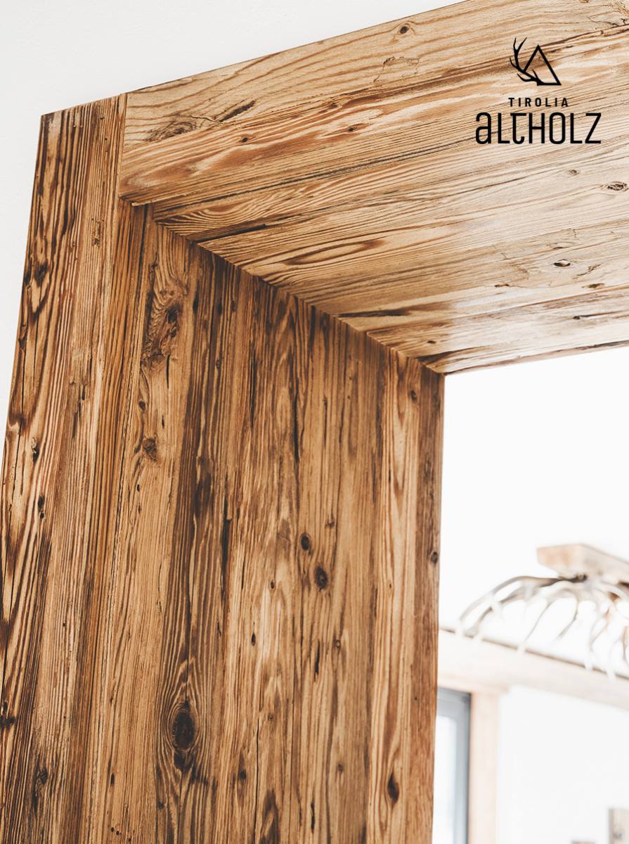 Altholztür "Zarge" - Einbau-Beispiel - exklusive und moderne Altholztüren, Zargen und Zubehör von Tirolia Altholz